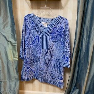 Gretchen Scott tunic, size L